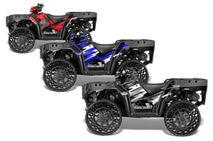 Polaris Sportsman WV850 ATV Custom Graphic Kit - 2012-2015