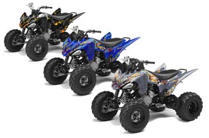 Yamaha Raptor 250 ATV Custom Graphic Kit - 2008-2014